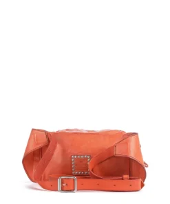 Gürteltasche Rindsleder orange