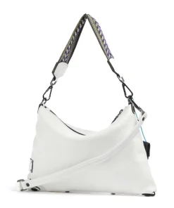 Guadalupe Filippa Beuteltasche genarbtes Kalbsleder weiß