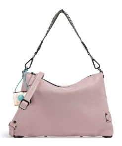 Guadalupe Filippa Beuteltasche genarbtes Kalbsleder rosa