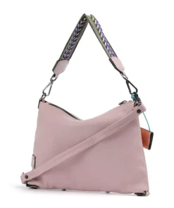 Guadalupe Filippa Beuteltasche genarbtes Kalbsleder rosa