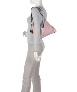 Guadalupe Filippa Beuteltasche genarbtes Kalbsleder rosa