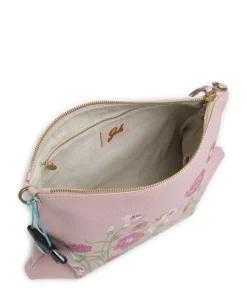 Guadalupe Filippa Beuteltasche genarbtes Kalbsleder rosa