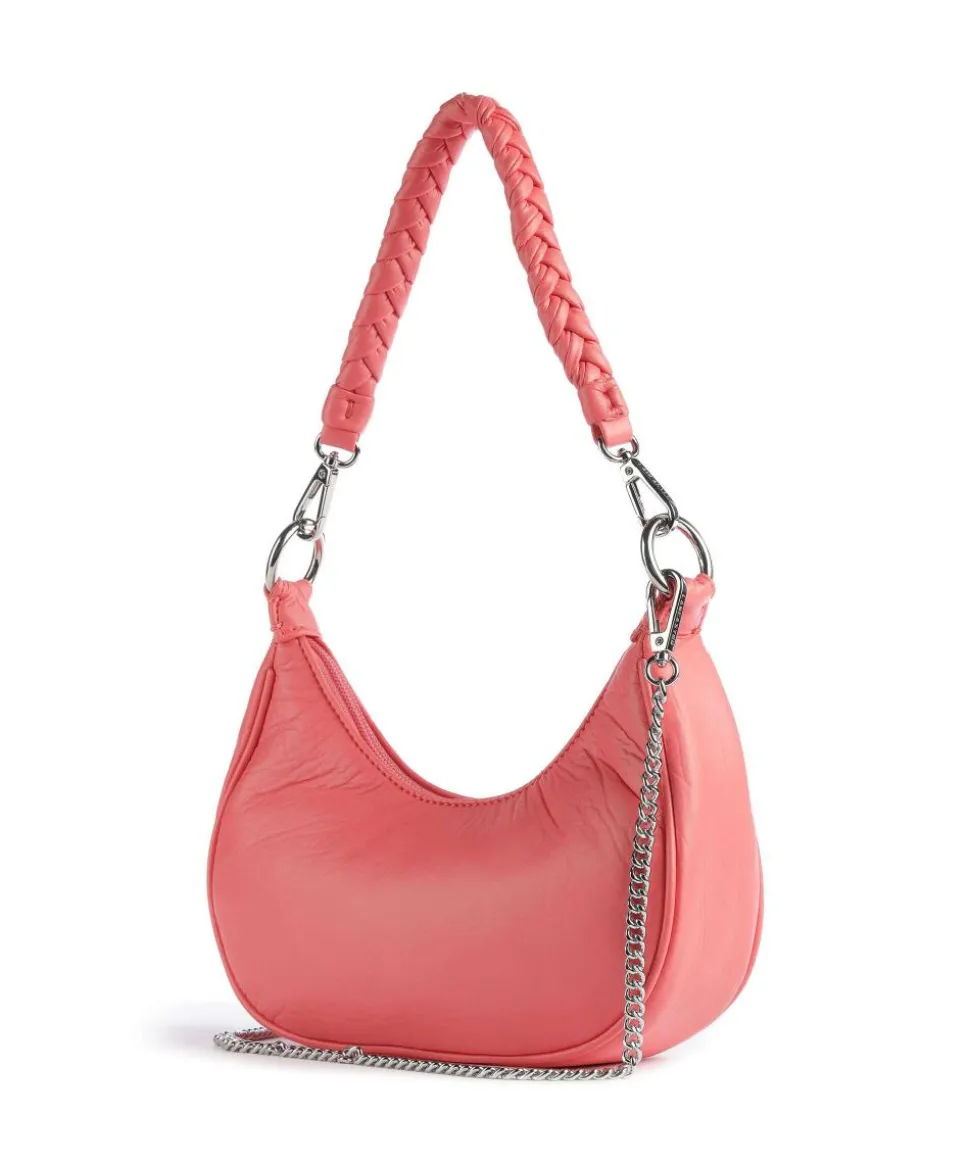 Gum Schultertasche Lederimitat koralle