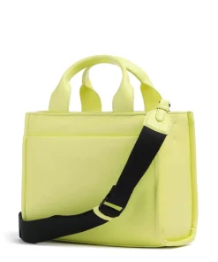 Hadlee Handtasche Lederimitat gelb