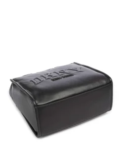 Hadlee Handtasche Lederimitat schwarz