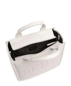 Hadlee Handtasche Lederimitat elfenbein