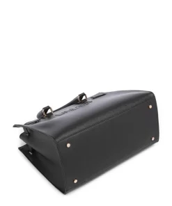 Halona Handtasche Lederimitat schwarz