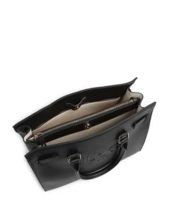 Halona Handtasche Lederimitat schwarz