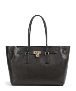 Hamilton Large Shopper genarbtes Rindsleder dunkelbraun