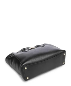 Hamilton Large Shopper genarbtes Rindsleder schwarz