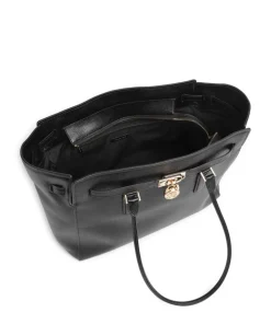 Hamilton Large Shopper genarbtes Rindsleder schwarz