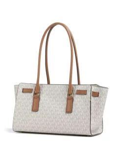 Hamilton Small Schultertasche Lederimitat creme