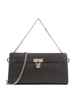 Hamilton XS Umhängetasche genarbtes Rindsleder dunkelbraun