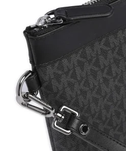 Handgelenktasche Canvas schwarz