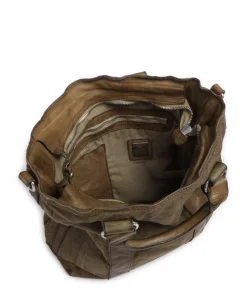 Handtasche Baumwolle khaki