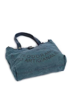 Handtasche Canvas dunkelblau