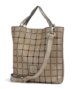 Handtasche Rindsleder beige