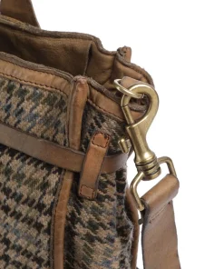 Handtasche Textil olivgrün