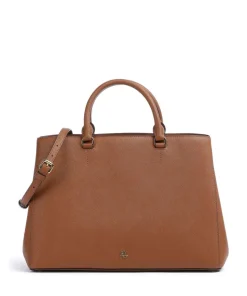Hanna 37 Handtasche Saffiano-Rindsleder tan