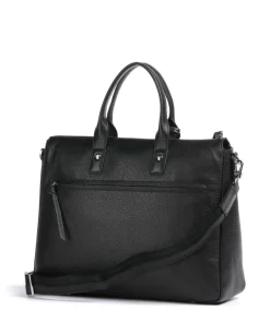 Hanna Aktentasche 14″ genarbtes Rindsleder schwarz