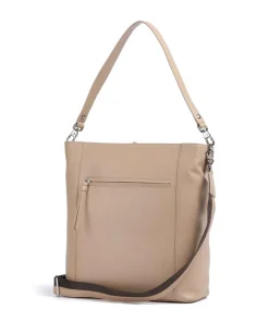 Hanna Shopper 13″ genarbtes Leder beige