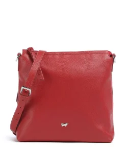 Hanna Umhängetasche genarbtes Rindsleder rot