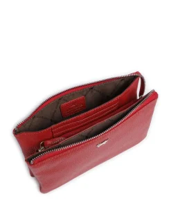 Hanna Umhängetasche genarbtes Rindsleder rot