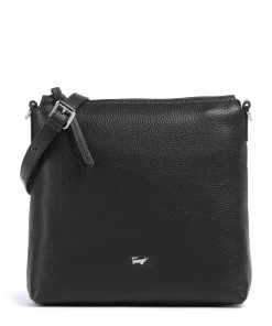 Hanna Umhängetasche genarbtes Rindsleder schwarz