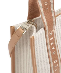 Harllee Handtasche Canvas beige/braun