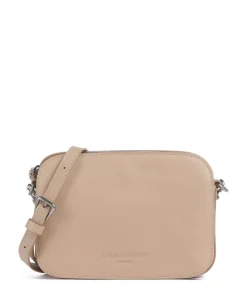 Harris Luka Umhängetasche genarbtes Leder beige