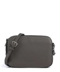 Harris Luka Umhängetasche genarbtes Leder taupe