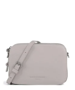 Harris Luka Umhängetasche genarbtes Leder grau