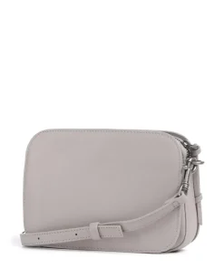 Harris Luka Umhängetasche genarbtes Leder grau