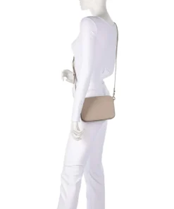 Harris Luka Umhängetasche genarbtes Leder hellbraun