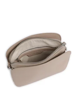 Harris Luka Umhängetasche genarbtes Leder hellbraun