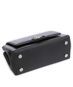 Hazel Re-Vegan Grain Small Schultertasche Lederimitat schwarz