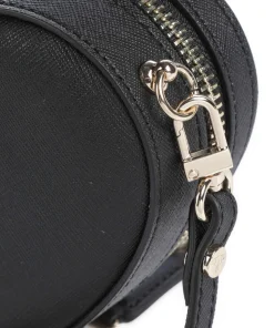 Heart Saffiano Biogreen Mini Umhängetasche Lederimitat schwarz