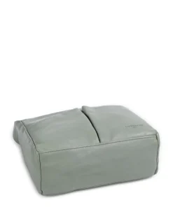 Hera Sheep Natuarl M Beuteltasche Schafsleder graugrün