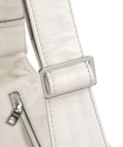 Hera Sheep Natuarl M Beuteltasche Schafsleder elfenbein