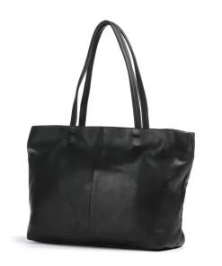 Hera Sheep Natural L Shopper Schafsleder schwarz