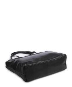 Hera Sheep Natural L Shopper Schafsleder schwarz