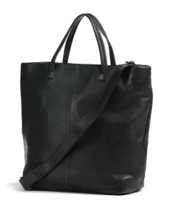 Hera Sheep Natural L Shopper Schafsleder schwarz