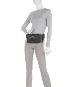 Hera Sheep Natural S Gürteltasche Schafsleder dunkelgrün