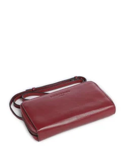 Hera Sheep Natural XS Umhängetasche fein genarbtes Leder rot