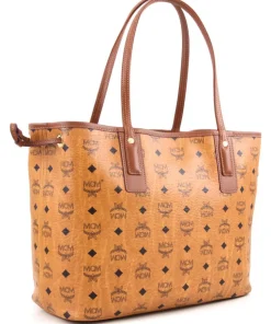 Heritage Line Shopper Lederimitat cognac