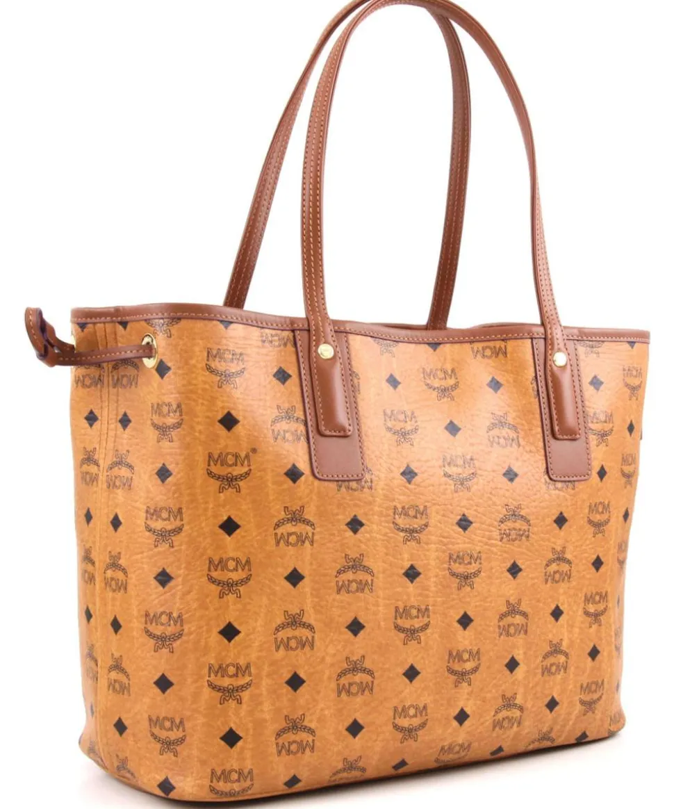 Heritage Line Shopper Lederimitat cognac
