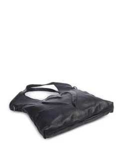 Herzweg 6 Shopper genarbtes Leder navy