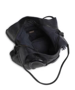 Herzweg 6 Shopper genarbtes Leder navy