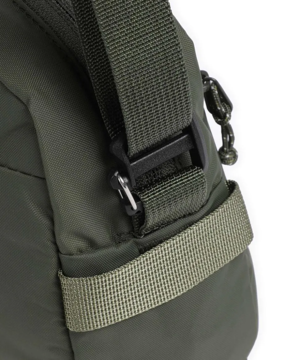 High Coast Umhängetasche recyceltes Polyamid dunkelgrün