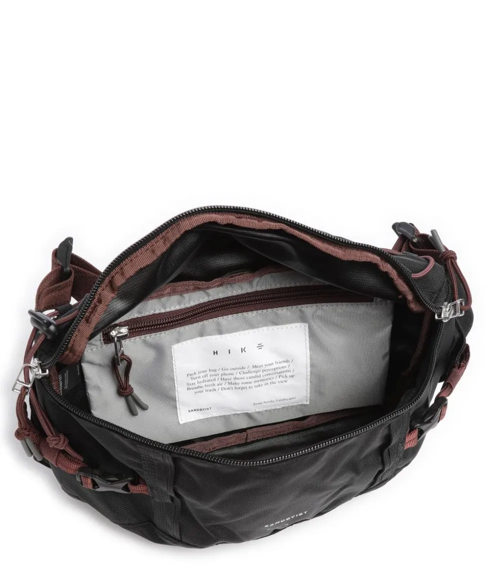 Hike Allterrain Gürteltasche recyceltes Nylon schwarz